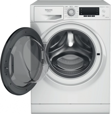 Hotpoint Hotpoint | NDD 11725 DA EE | Washing Machine With Dryer | Energy efficiency class E | Front loading | Washing capacity 11 kg | 1551 RPM | Depth 61 cm | Width 60 cm | Display | LCD | Drying system | Drying capacity 7 kg | Steam function | White NDD 11725 DA EE