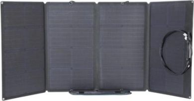 EcoFlow Saules panelis 160W, Salokāms un pārnēsājams, 157x68x2.4 cm, Melns 5006401007 | Elektrika.lv