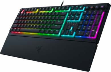 Razer Razer | Ornata V3 | Gaming Keyboard | Wired | RGB LED light | US | Black | Mecha-Membrane RZ03-04460100-R3M1