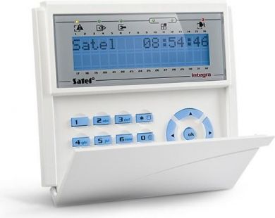 Satel KEYPAD LCD /INTEGRA BLUE/INT-KLCD-BL SATEL INT-KLCD-BL | Elektrika.lv