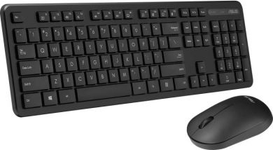 Asus Asus | Keyboard and Mouse Set | CW100 | Keyboard and Mouse Set | Wireless | Mouse included | Batteries included | RU | Black | g 90XB0700-BKM050