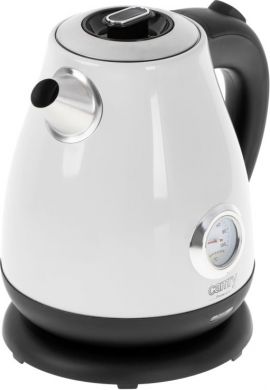 Camry Camry | Kettle with a thermometer | CR 1344 | Electric | 2200 W | 1.7 L | Stainless steel | 360&deg; rotational base | White CR 1344 WHITE