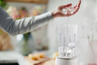 Philips Philips Mini blender HR2602/00 Personal, 350 W, Jar material SAN, Jar capacity 1 L, Ice crushing, White HR2602/00 | Elektrika.lv