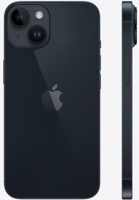 Apple Mobile phone iPhone 14 128GB black MPUF3PX/A | Elektrika.lv