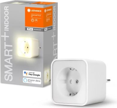 LEDVANCE SMART+ WiFi Kontaktligzda ar apgaismojumu, Enerģijas uzraudzība, EU 4058075570993 | Elektrika.lv