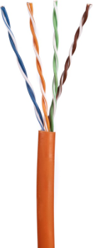 Electro cable group Kabelis U/UTP CAT5e LSZH 4x2x0,5 oranžs U/UTPCAT5eLSZH | Elektrika.lv
