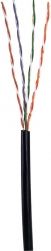 Electro cable group Kabelis U/UTP CAT5e PE 4x2x0,5 juodas U/UTPCAT5e PE | Elektrika.lv