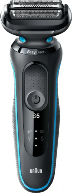 Braun Braun | Shaver | 51-M1200s | Operating time (max) 50 min | Wet & Dry | Black/Mint 51-M1200S