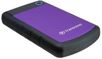 TRANSCEND HDD Disks StoreJet, 4TB, USB 3.0, Violets TS4TSJ25H3P | Elektrika.lv