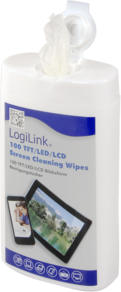 Logilink Tīrīšanas salvetes LCD un TFT ekrāniem 100 gab. RP0010 | Elektrika.lv