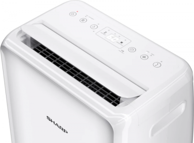 Sharp Sharp Dehumidifier UD-P20E-W Power 270 W, Suitable  for rooms up to 48 m³, Water tank capacity 3.8 L, UD-P20E-W | Elektrika.lv
