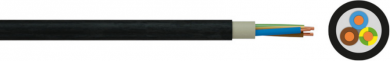 Faber Cable  N2XH-J (B2) 1X120 RM 0,6/1 kV black 014970 | Elektrika.lv