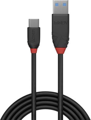 Lindy CABLE USB3.2 A-C 0.5M/BLACK 36915 LINDY 36915 | Elektrika.lv