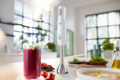 Philips Philips Hand Blender HR2545/00 700 W, Jar material Plastic, Jar capacity 1 L, White HR2545/00 | Elektrika.lv