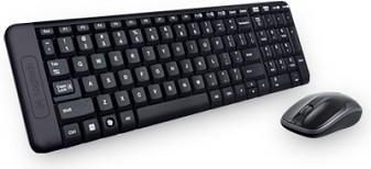 Logitech MK220 ENG, Bezvadu klaviatūra, USB, Melna 920-003168 | Elektrika.lv