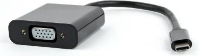 Cablexpert I/O ADAPTER USB-C TO VGA/BLIST/AB-CM-VGAF-01 GEMBIRD AB-CM-VGAF-01 | Elektrika.lv