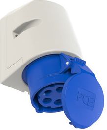PCE Kontaktligzda v/a 5x16A (3P+N+PE) 9h IP44 zila 115-9 | Elektrika.lv