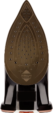 Tefal TEFAL Steam Iron FV9845 3200 W, Water tank capacit y 350 ml, Continuous steam 60 g/min, Black/Rose Go FV9845 | Elektrika.lv