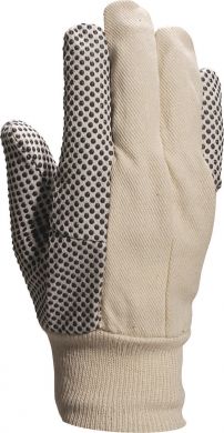 Delta Plus CP149 Cotton gloves with black dots, size 10 CP14910 | Elektrika.lv