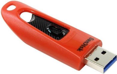 SanDisk USB flash USB3 32GB, Sarkana SDCZ48-032G-U46R | Elektrika.lv