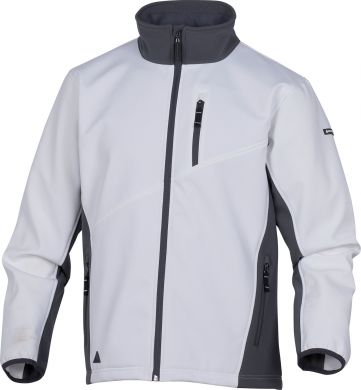 Delta Plus LULEA Polyester/elastane softshell jacket White-grey size L LULEABCGT | Elektrika.lv