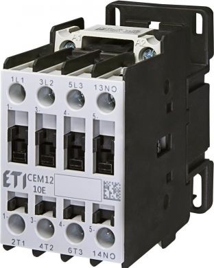 ETI CEM12.10-230V-50/60Hz kontaktors  4NO 230V 12A AC3 5,5kW 004643123 | Elektrika.lv