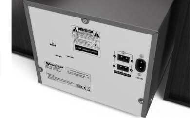 Sharp Sharp XL-B512(BK) Hi-Fi Micro System, CD/FM/USB/Bluetooth v5.0, 45W, Black | Sharp | Hi-Fi Micro System | XL-B512(BK) | Black | USB port | AUX in | Bluetooth | CD player | FM radio | Wireless connection XL-B512 BK