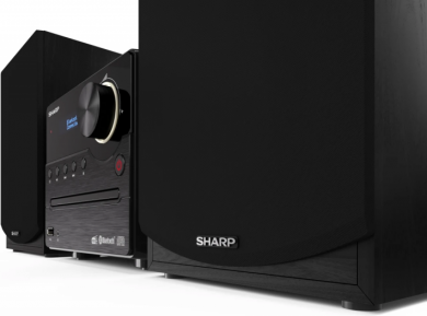Sharp Sharp XL-B517D(BK) Hi-Fi Micro System, CD/FM/USB/Bluetooth v5.0, Aux-in, 45W, Black | Sharp | Hi-Fi Micro System | XL-B517D(BK) | Black | USB port | AUX in | Bluetooth | CD player | FM radio | Wireless connection XL-B517D BK