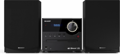 Sharp Sharp XL-B517D(BK) Hi-Fi Micro System, CD/FM/USB/Bluetooth v5.0, Aux-in, 45W, Black | Sharp | Hi-Fi Micro System | XL-B517D(BK) | Black | USB port | AUX in | Bluetooth | CD player | FM radio | Wireless connection XL-B517D BK