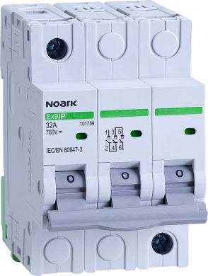 NOARK Ex9IP 3P 16A Slodzes slēdzis 750V 101758 | Elektrika.lv