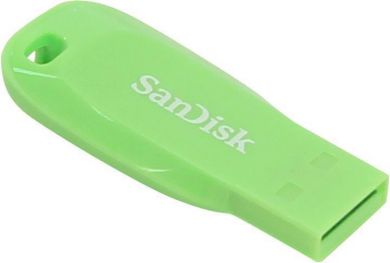 SanDisk USB флешка USB2 16GB, Зеленая SDCZ50C-016G-B35GE | Elektrika.lv