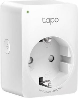 Tp-Link Mini Smart Wi-Fi Розетка Tapo P100 (1 шт.) Белая TAPOP100(1-PACK) | Elektrika.lv