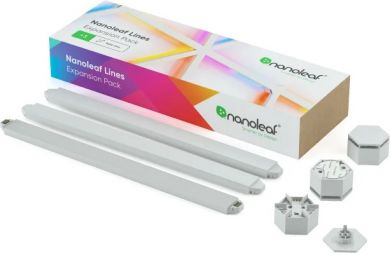 Nanoleaf Paplidu Lines lampas - 3 paneļi NL59-E-0001LW-3PK | Elektrika.lv