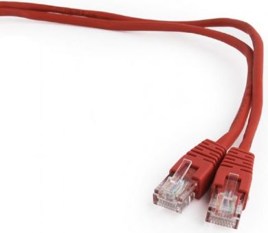 Gembird Patch kabelis CAT5E UTP 3m, sarkans PP12-3M/R | Elektrika.lv