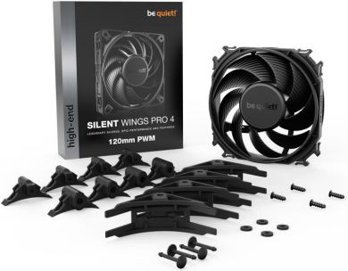  CASE FAN 120MM SILENT WINGS/PRO 4 BL098 BE QUIET BL098 | Elektrika.lv
