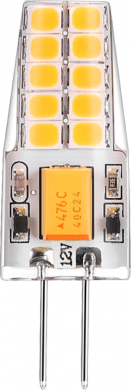 Leduro LED spuldze G4 2W 200Lm 3000K AD/DC 12V 10x37mm DIM 280° 21036 | Elektrika.lv