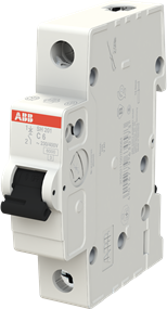 ABB SH201-C6 Miniature Circuit Breaker 6kA 6A 1P 2CDS211001R0064 | Elektrika.lv