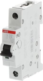 ABB S201-C13 Miniature Circuit Breaker 6kA 13A 1P 2CDS251001R0134 | Elektrika.lv