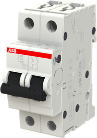 ABB S202-C32 Автоматический выключатель 6kA 32A 2P 2CDS252001R0324 | Elektrika.lv