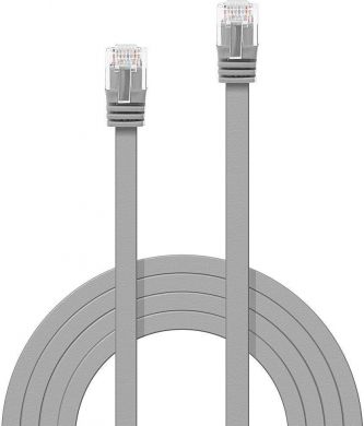Lindy Patch cable CAT6 U/UTP 3m grey 47493 | Elektrika.lv
