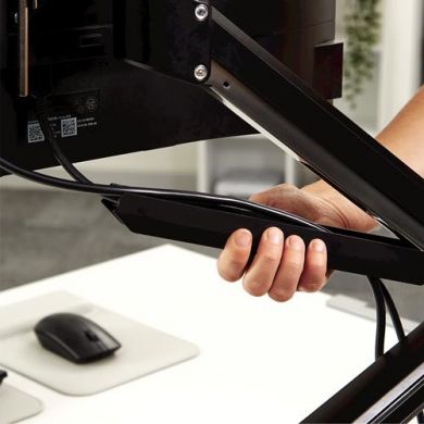 Fellowes MONITOR ACC ARM TALLO DUAL/BLACK 8614401 FELLOWES 8614401 | Elektrika.lv