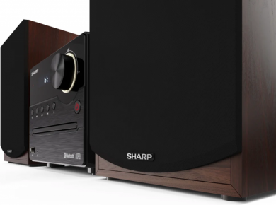 Sharp Sharp XL-B512(BR) Hi-Fi Micro System, CD/FM/USB/Bluetooth v5.0, 45W, Brown | Sharp | Hi-Fi Micro System | XL-B512(BR) | Brown | USB port | AUX in | Bluetooth | CD player | FM radio | Wireless connection XL-B512 BR