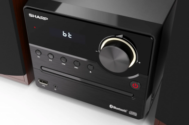 Sharp Sharp XL-B512(BR) Hi-Fi Micro System, CD/FM/USB/Bluetooth v5.0, 45W, Brown | Sharp | Hi-Fi Micro System | XL-B512(BR) | Brown | USB port | AUX in | Bluetooth | CD player | FM radio | Wireless connection XL-B512 BR