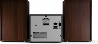 Sharp Sharp XL-B512(BR) Hi-Fi Micro System, CD/FM/USB/Bluetooth v5.0, 45W, Brown | Sharp | Hi-Fi Micro System | XL-B512(BR) | Brown | USB port | AUX in | Bluetooth | CD player | FM radio | Wireless connection XL-B512 BR