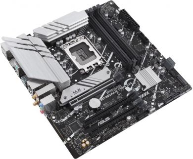 Asus Mainboard ASUS Intel B760 Express LGA1700 Micro-ATX Memory DDR4 Memory slots 4 3xPCI-Express 4.0 16x 2xM.2 2xHDMI 1xDisplayPort 4xUSB 2.0 2xUSB 3.2 1xPS/2 1xRJ45 3xAudio port PRIMEB760M-AWIFID4 PRIMEB760M-AWIFID4 | Elektrika.lv