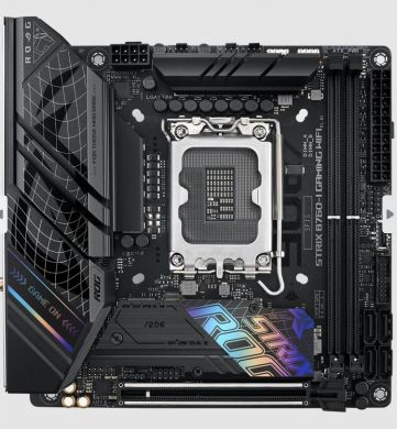 Asus Mainboard ASUS Intel B760 Express LGA1700 Mini-ITX Memory DDR5 Memory slots 2 1xPCI-Express 5.0 16x 2xM.2 1xHDMI 1xDisplayPort 3xUSB 2.0 3xUSB 3.2 2xUSB-C 1xRJ45 5xAudio port STRIXB760-IGAMINGWIFI STRIXB760-IGAMINGWIF | Elektrika.lv