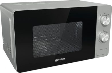 GORENJE Gorenje | Microwave Oven | MO20E1S | Free standing | 20 L | 800 W | Silver MO20E1S