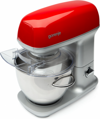 GORENJE Gorenje | Kitchen machine | MMC1000RLR | 1000 W | Number of speeds 7 | Bowl capacity 4.5 L | Meat mincer | Stainless Steel/Red MMC1000RLR