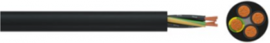Faber Cable YSLY-JZ 600 5x35 0.6/1 kV, black 033703 | Elektrika.lv