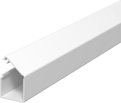 Obo Bettermann Mini trunking with adhesive film and hinge cover MD17, 17x17x2000, Pure white, WDKMD17RW 6150292 | Elektrika.lv